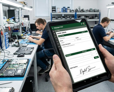 Módulo de Órdenes de Trabajo Orbital ERP